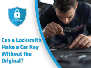 Can a locksmith make a car key without the original for a modern vehicle in Arlington Texas