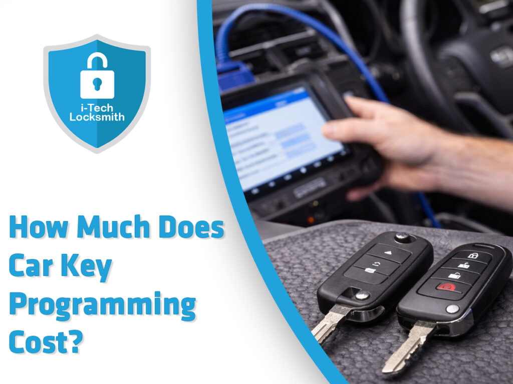 How much does car key programming cost for modern car keys in Arlington TX