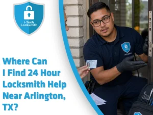 I-Tech Locksmith - Arlington technician providing 24 hour locksmith help near Arlington, TX